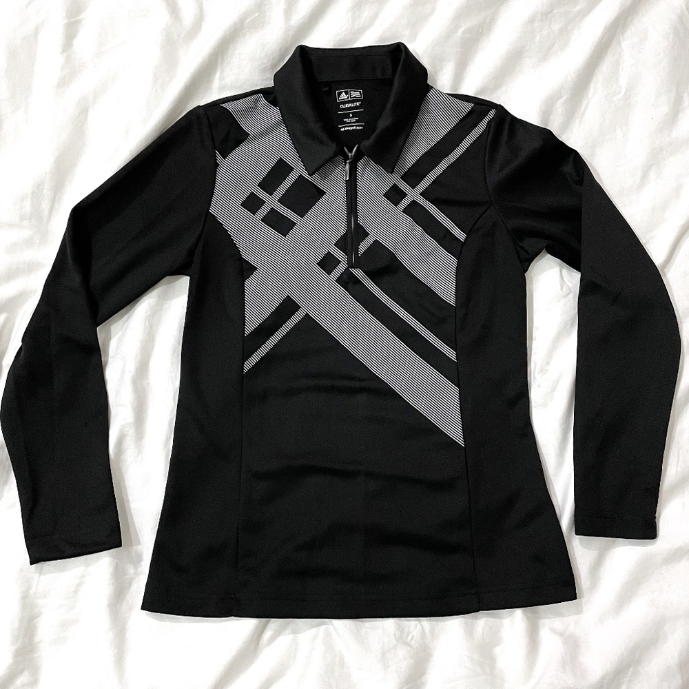 adidas Climalite Women's Golf Long Sleeve Polo